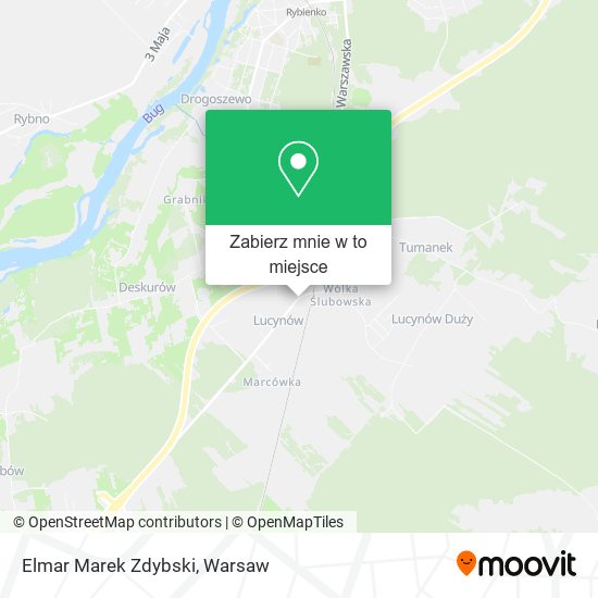 Mapa Elmar Marek Zdybski