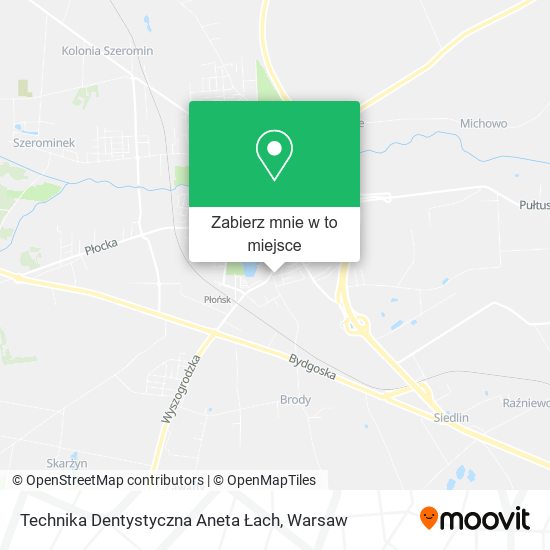 Mapa Technika Dentystyczna Aneta Łach