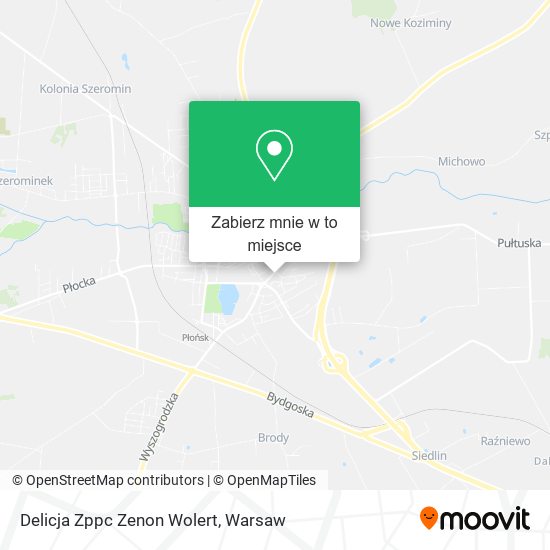 Mapa Delicja Zppc Zenon Wolert