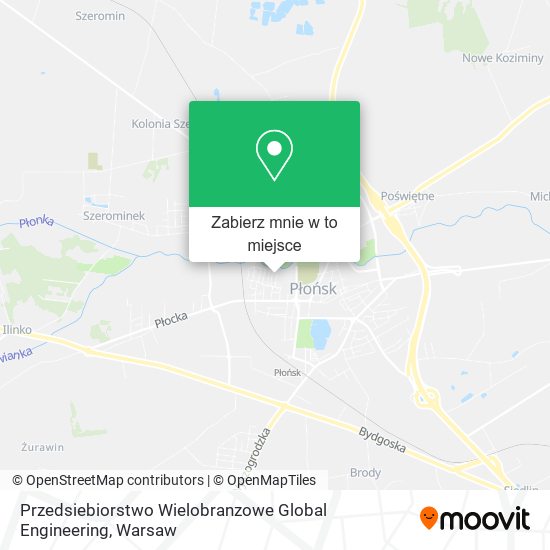 Mapa Przedsiebiorstwo Wielobranzowe Global Engineering