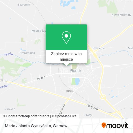 Mapa Maria Jolanta Wyszyńska