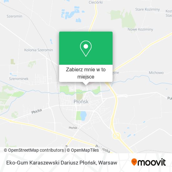 Mapa Eko-Gum Karaszewski Dariusz Płońsk