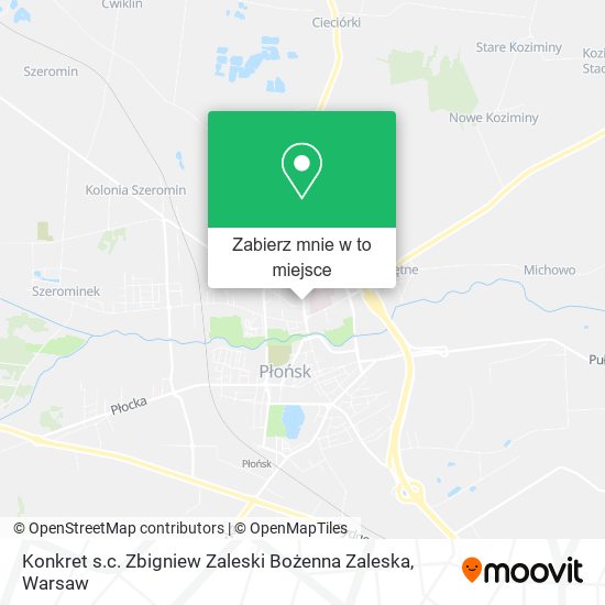 Mapa Konkret s.c. Zbigniew Zaleski Bożenna Zaleska