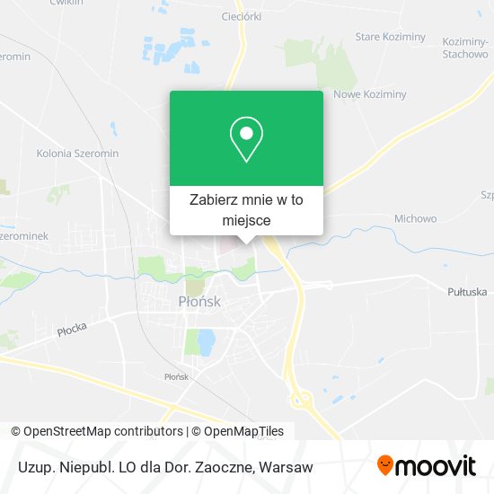 Mapa Uzup. Niepubl. LO dla Dor. Zaoczne