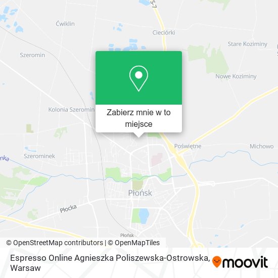 Mapa Espresso Online Agnieszka Poliszewska-Ostrowska