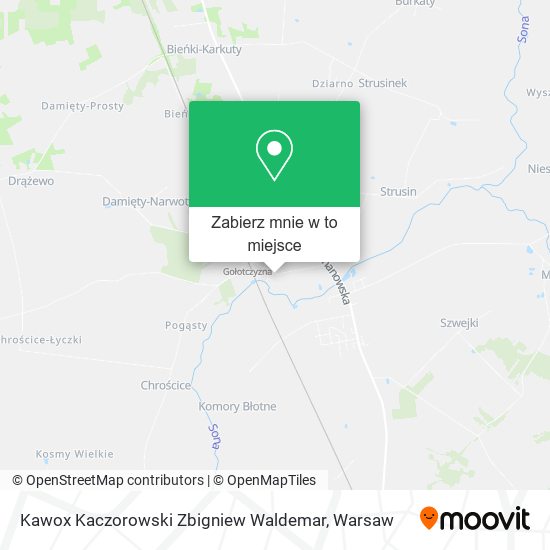 Mapa Kawox Kaczorowski Zbigniew Waldemar