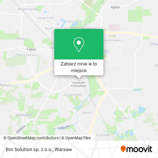 Mapa Bm Solution sp. z o.o.