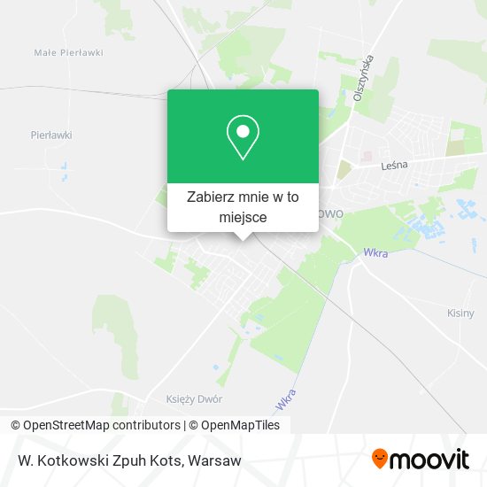 Mapa W. Kotkowski Zpuh Kots