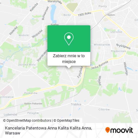 Mapa Kancelaria Patentowa Anna Kalita Kalita Anna