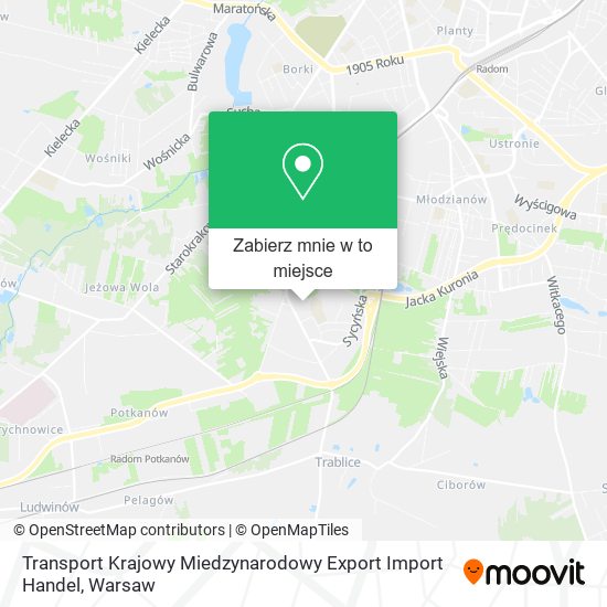 Mapa Transport Krajowy Miedzynarodowy Export Import Handel