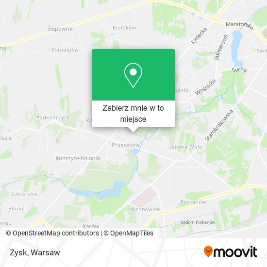 Mapa Zysk