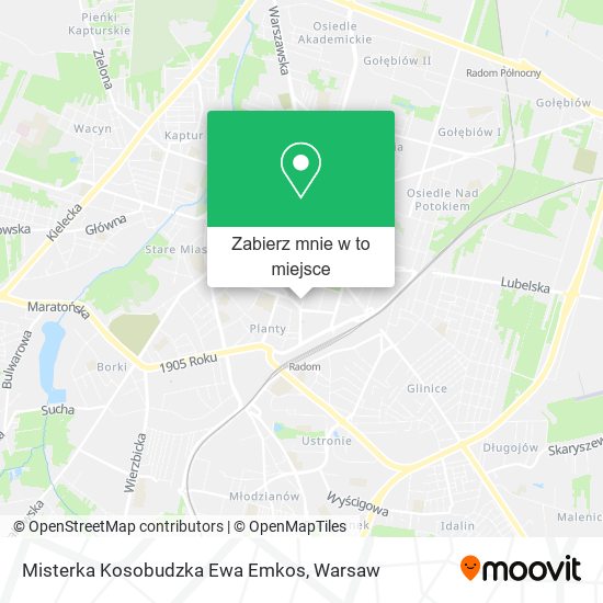 Mapa Misterka Kosobudzka Ewa Emkos