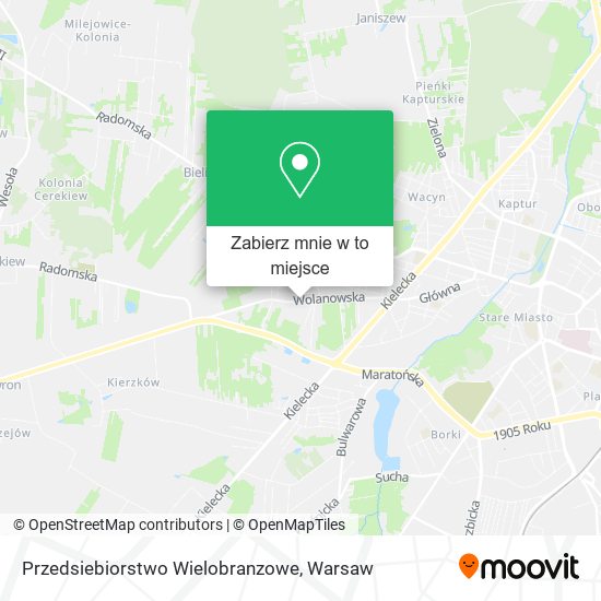 Mapa Przedsiebiorstwo Wielobranzowe