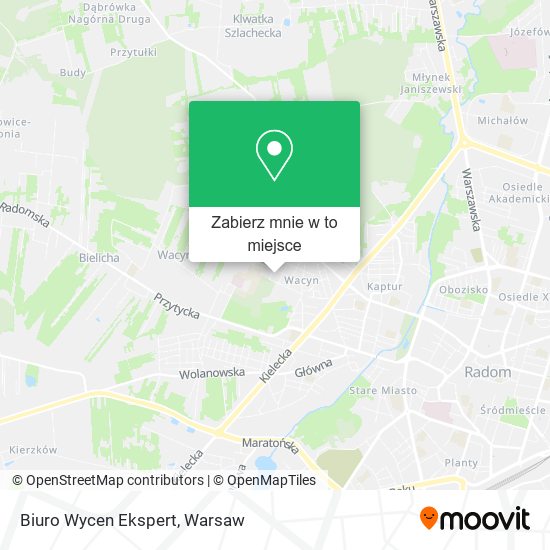 Mapa Biuro Wycen Ekspert