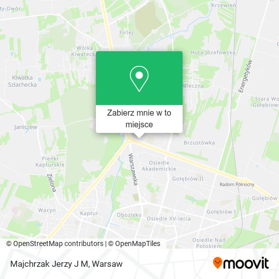 Mapa Majchrzak Jerzy J M