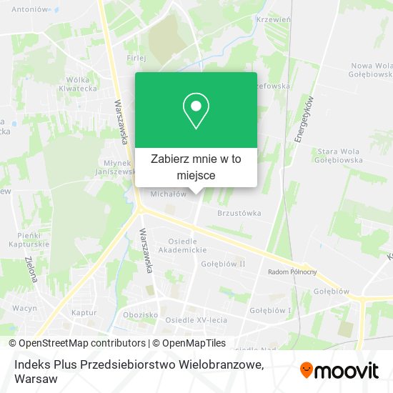 Mapa Indeks Plus Przedsiebiorstwo Wielobranzowe