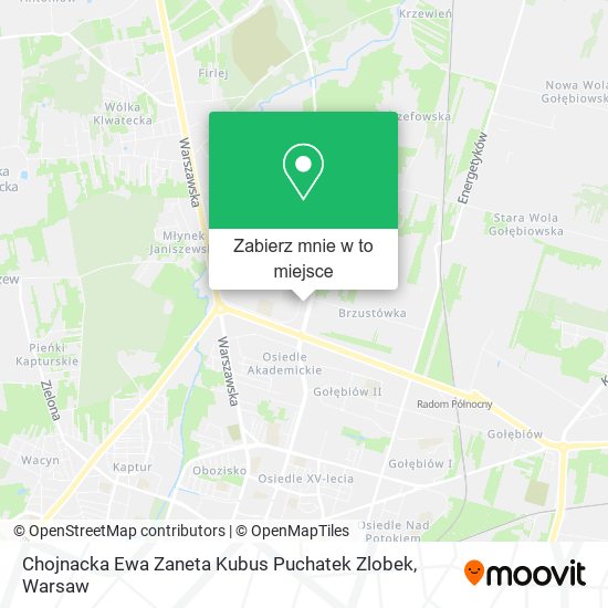 Mapa Chojnacka Ewa Zaneta Kubus Puchatek Zlobek