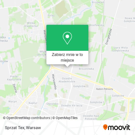 Mapa Sprzat Tex