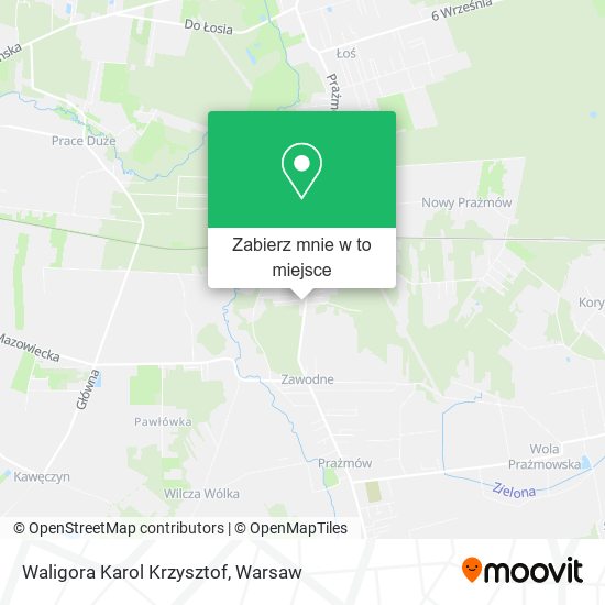 Mapa Waligora Karol Krzysztof