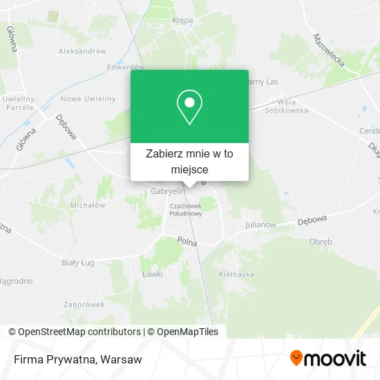 Mapa Firma Prywatna