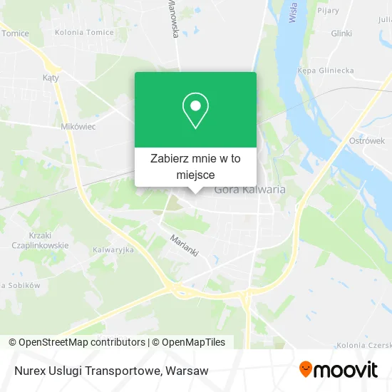 Mapa Nurex Uslugi Transportowe