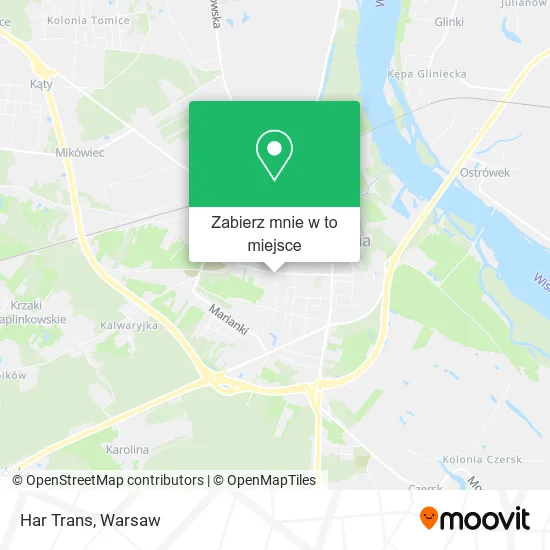 Mapa Har Trans