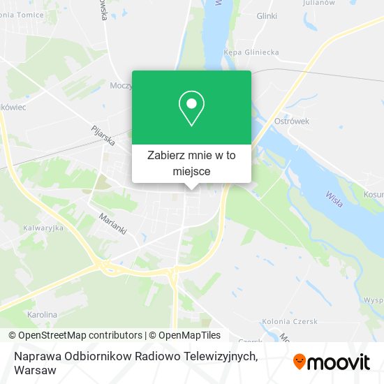 Mapa Naprawa Odbiornikow Radiowo Telewizyjnych