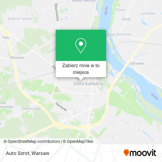 Mapa Auto Szrot