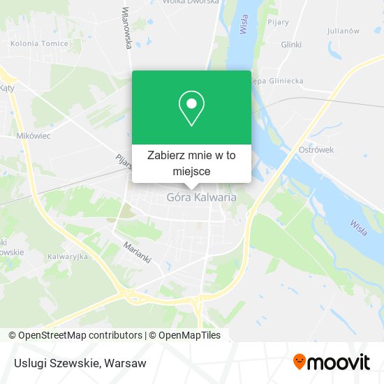 Mapa Uslugi Szewskie