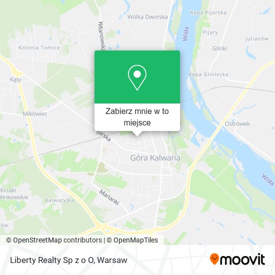 Mapa Liberty Realty Sp z o O