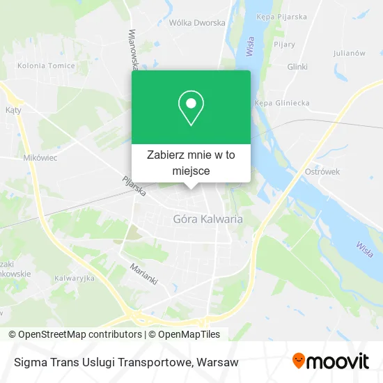 Mapa Sigma Trans Uslugi Transportowe