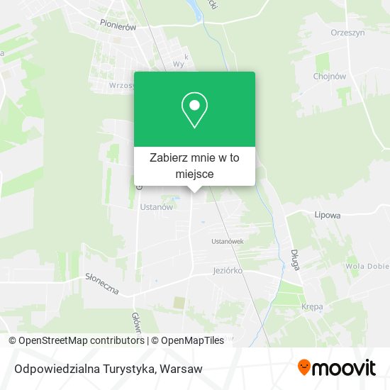 Mapa Odpowiedzialna Turystyka