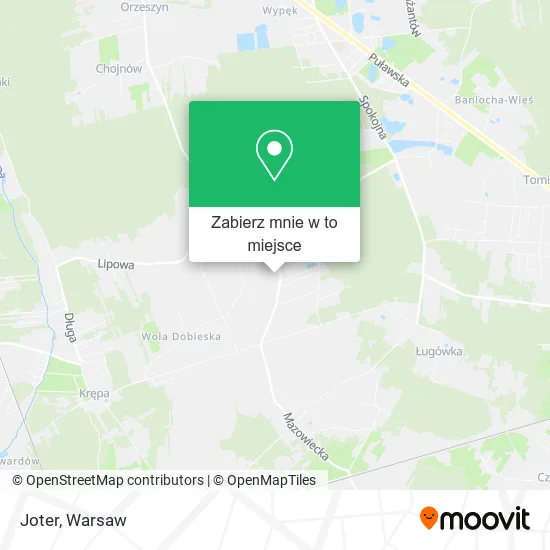 Mapa Joter
