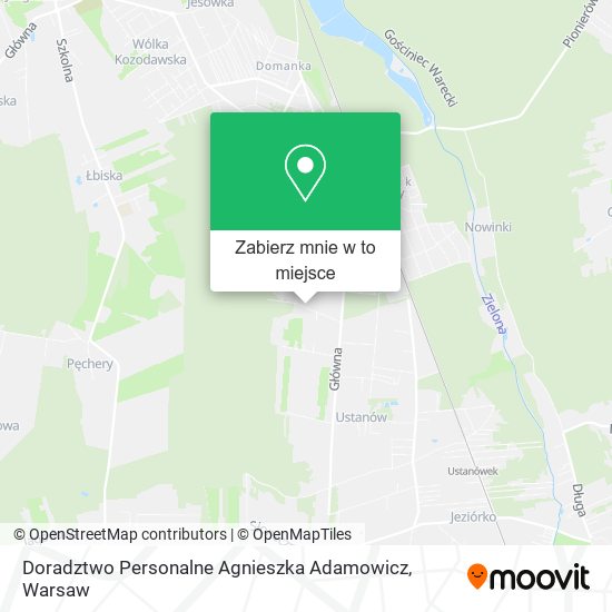 Mapa Doradztwo Personalne Agnieszka Adamowicz