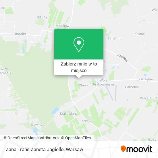 Mapa Zana Trans Zaneta Jagiello