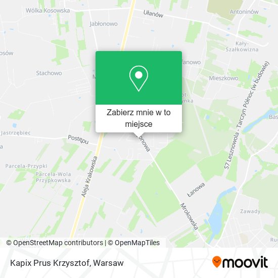 Mapa Kapix Prus Krzysztof