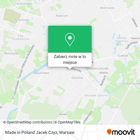 Mapa Made in Poland Jacek Czyz