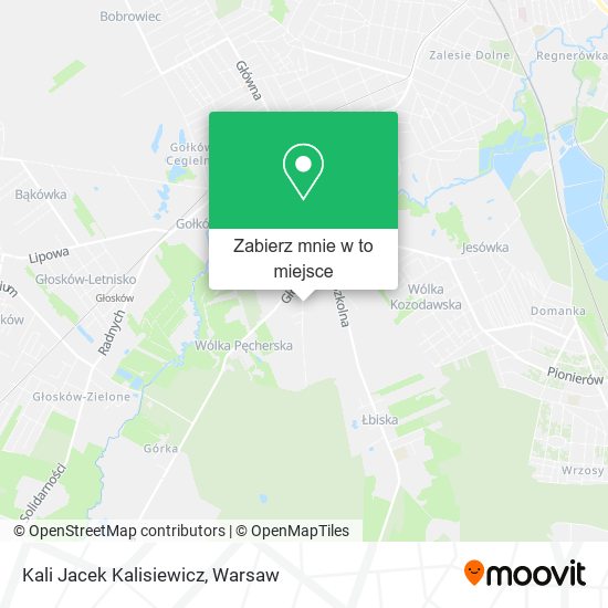 Mapa Kali Jacek Kalisiewicz