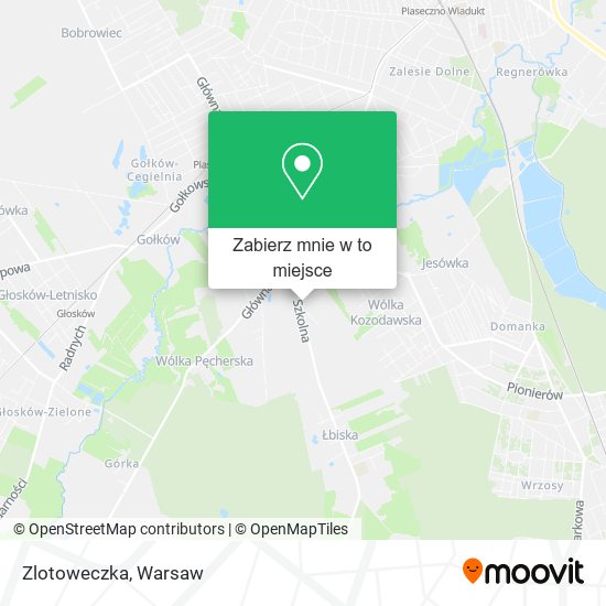 Mapa Zlotoweczka