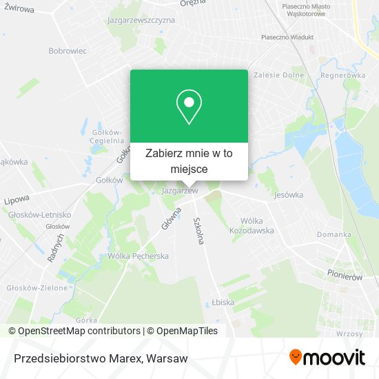 Mapa Przedsiebiorstwo Marex