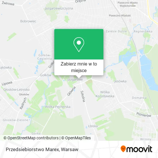 Mapa Przedsiebiorstwo Marex