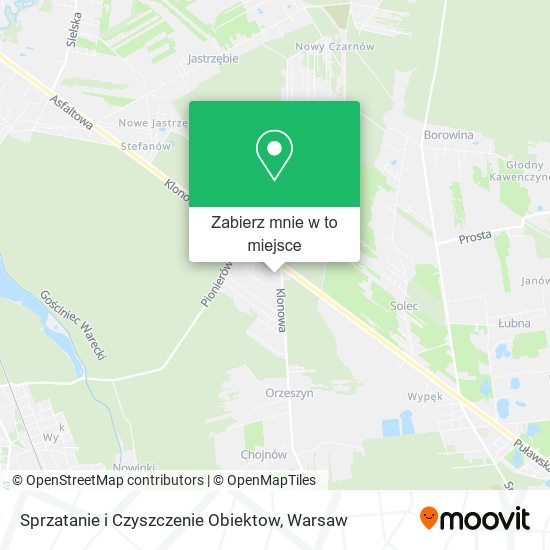 Mapa Sprzatanie i Czyszczenie Obiektow