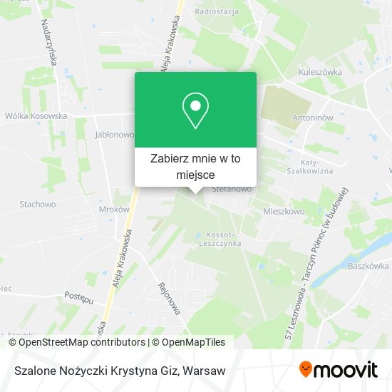 Mapa Szalone Nożyczki Krystyna Giz