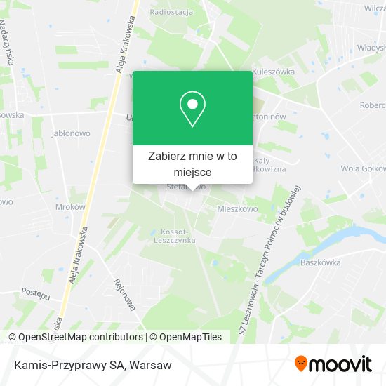 Mapa Kamis-Przyprawy SA