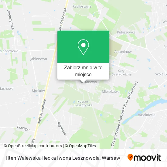 Mapa Ilteh Walewska-Ilecka Iwona Lesznowola