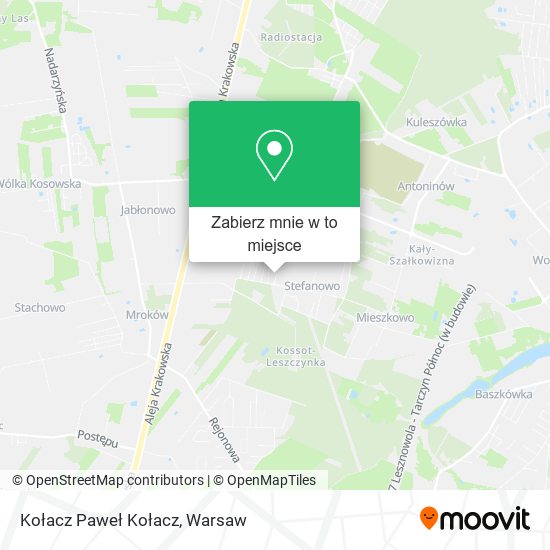 Mapa Kołacz Paweł Kołacz