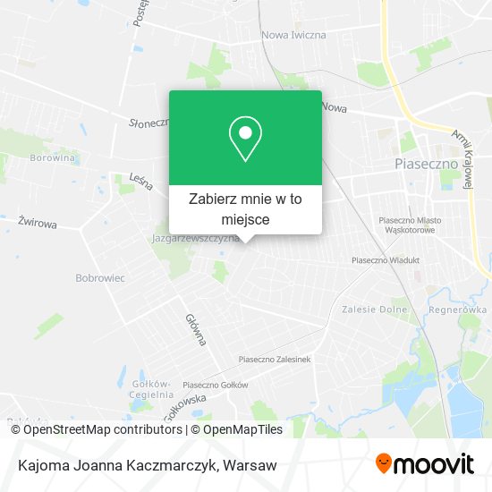 Mapa Kajoma Joanna Kaczmarczyk