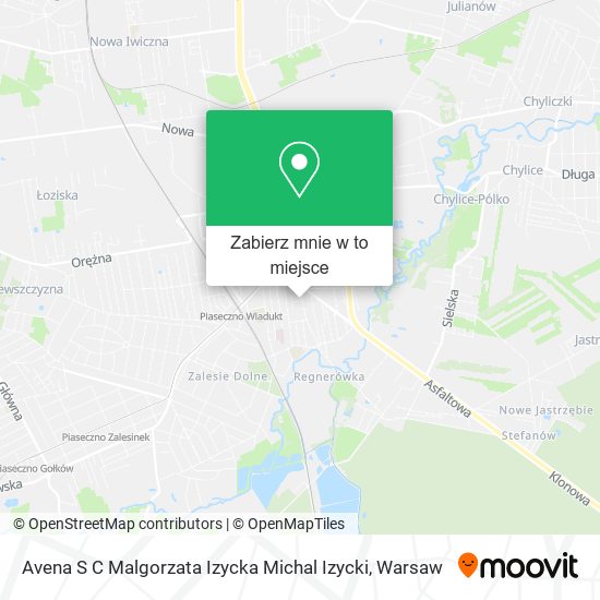 Mapa Avena S C Malgorzata Izycka Michal Izycki