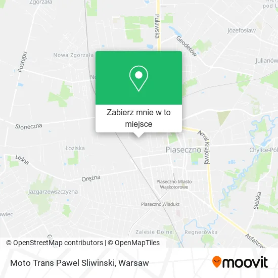 Mapa Moto Trans Pawel Sliwinski