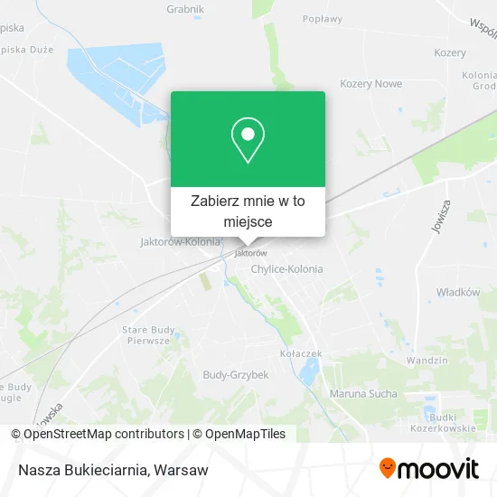 Mapa Nasza Bukieciarnia